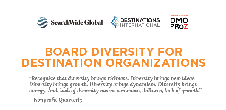 Board Diversity for Destination Organizations