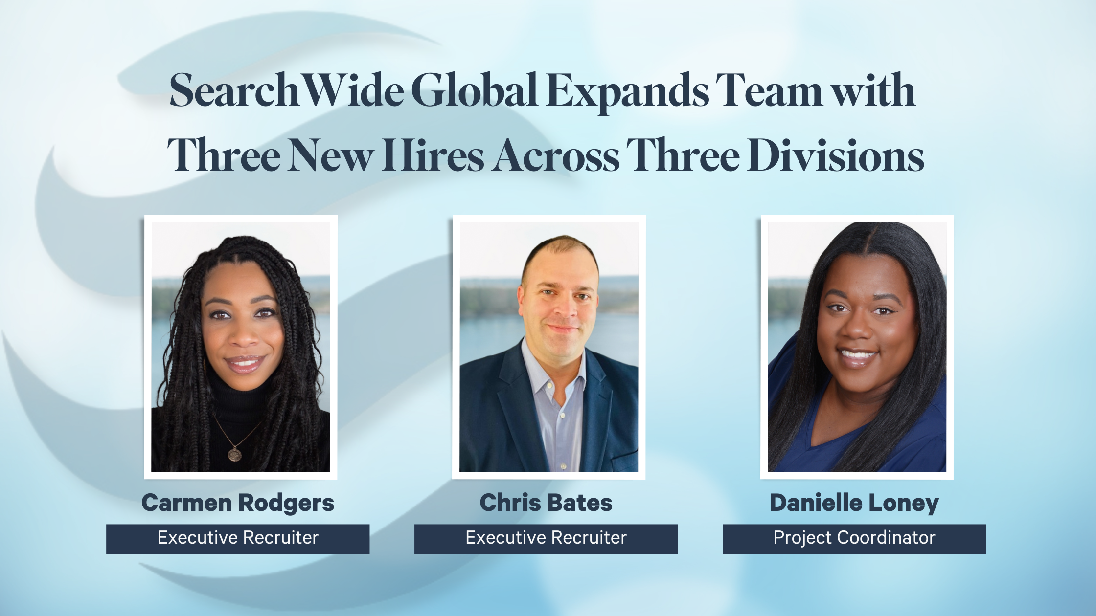 SearchWide Global Expands Team with Three New Hires Across Three Divisions